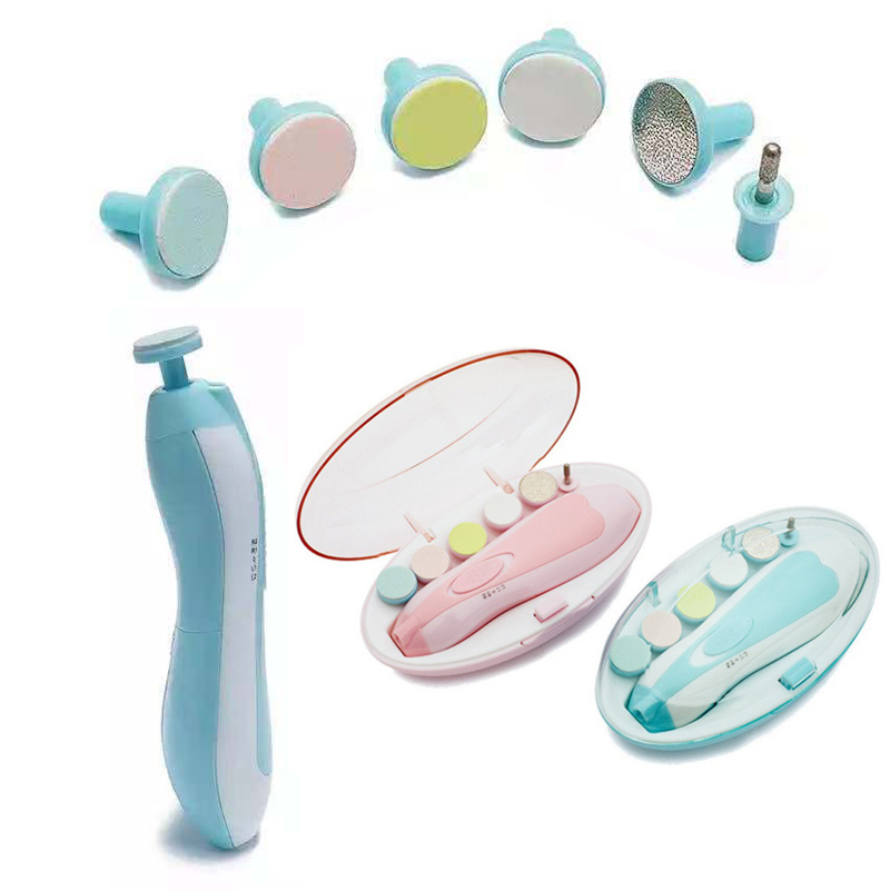 Baby Nail Trimmer Electric - Alat cukur kuku bayi elektrik multifungsi,
