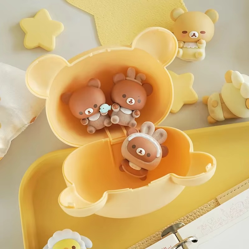Baby Products In Japan - Kotak Kejutan Mini Bean Rilakkuma Asli