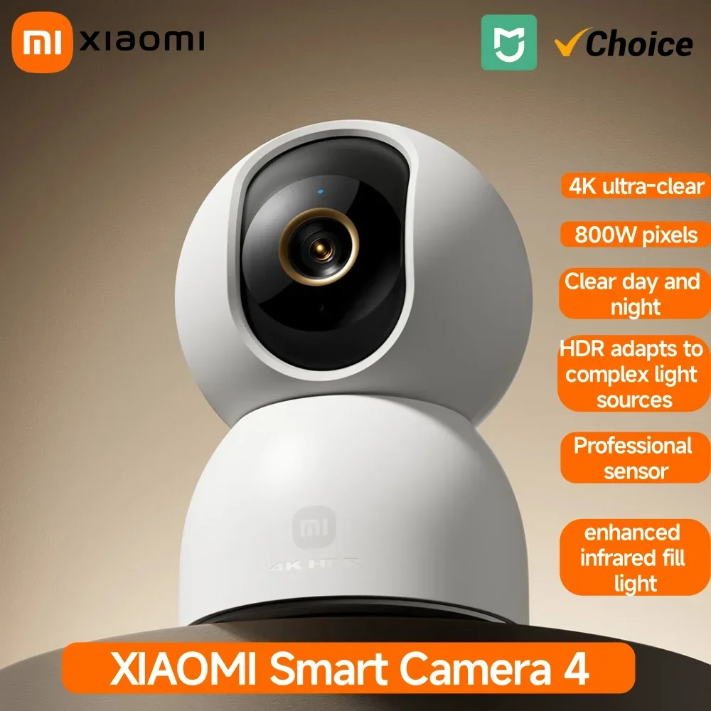 Xiaomi Baby Products - Kamera Pintar XiaomiI 4 Dual-Band Wi-Fi