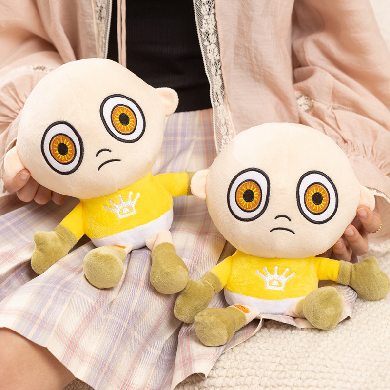 Baby Product - Mainan Boneka Bayi Berbulu Kuning 26cm,
