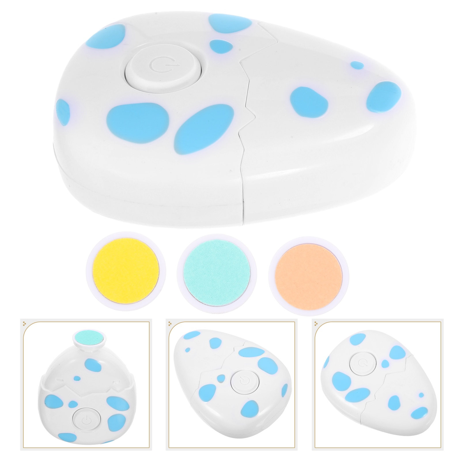 Baby Nail Trimmer Electric - Pemotong Kuku Elektrik Bayi Desain Telur