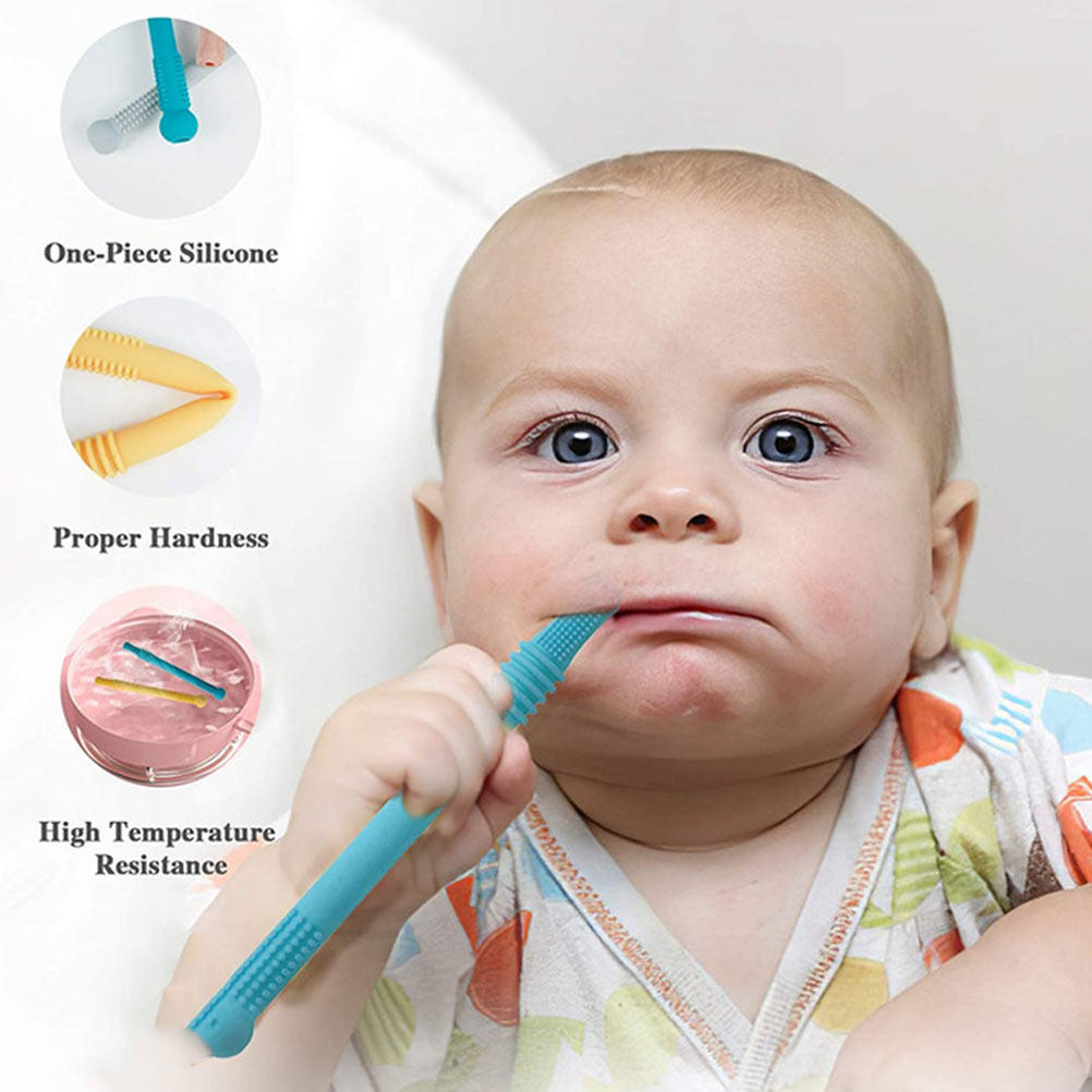 6Pcs Set Teether Silikon Bayi  - Baby Products Newborn ulasan dan harga