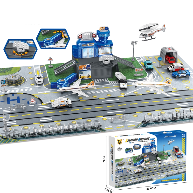 Set Mainan Pemandangan Bandara - Toddler Learning Tower ulasan dan harga