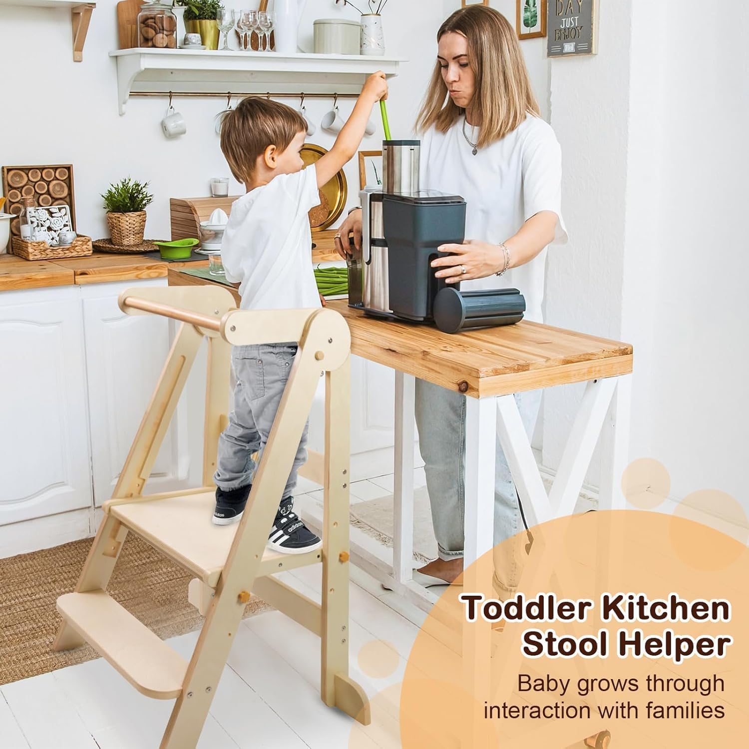 Menara Dapur Lipat untuk Balit - Toddler Learning Tower ulasan dan harga