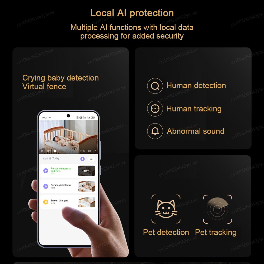 Kamera Pintar XIAOMI 4, Wi-Fi  - Xiaomi Baby Products ulasan dan harga
