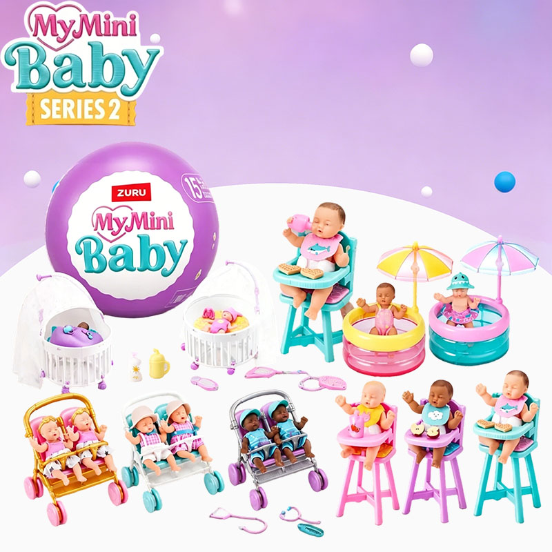 Seri Mini Baby ZURU 5 Bola Kej - Baby Products Brands ulasan dan harga