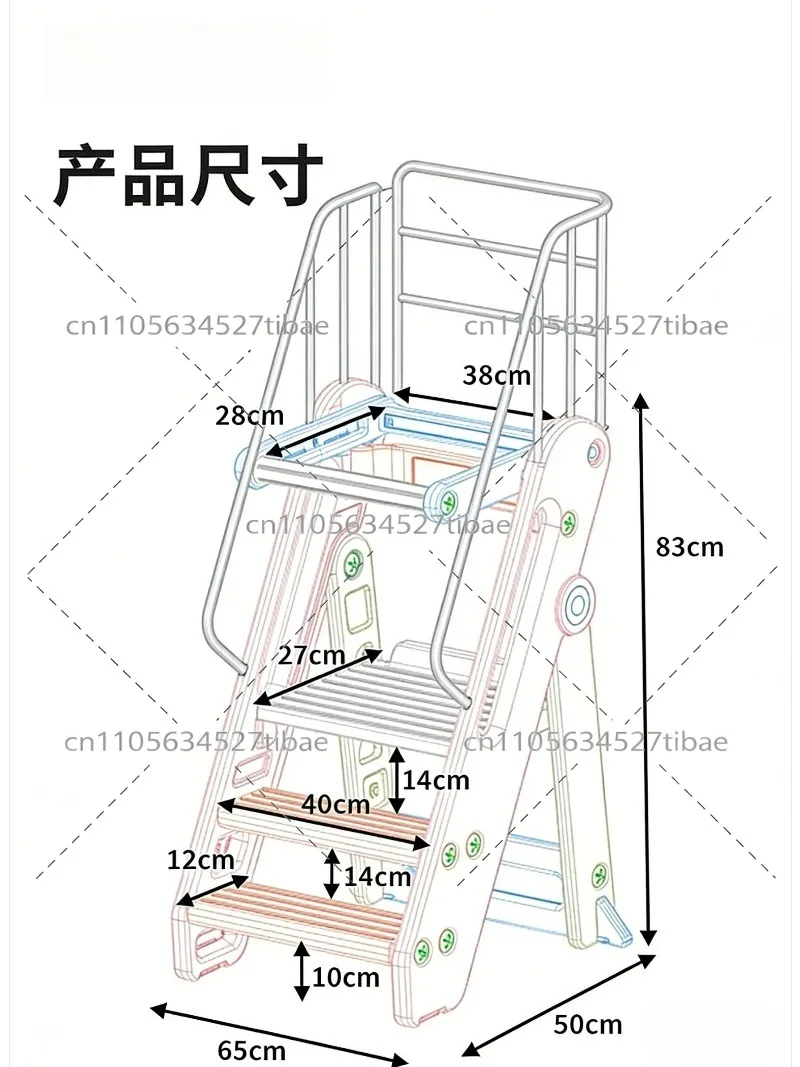 Menara Belajar Bayi Lipat, Ban - Toddler Learning Tower ulasan dan harga