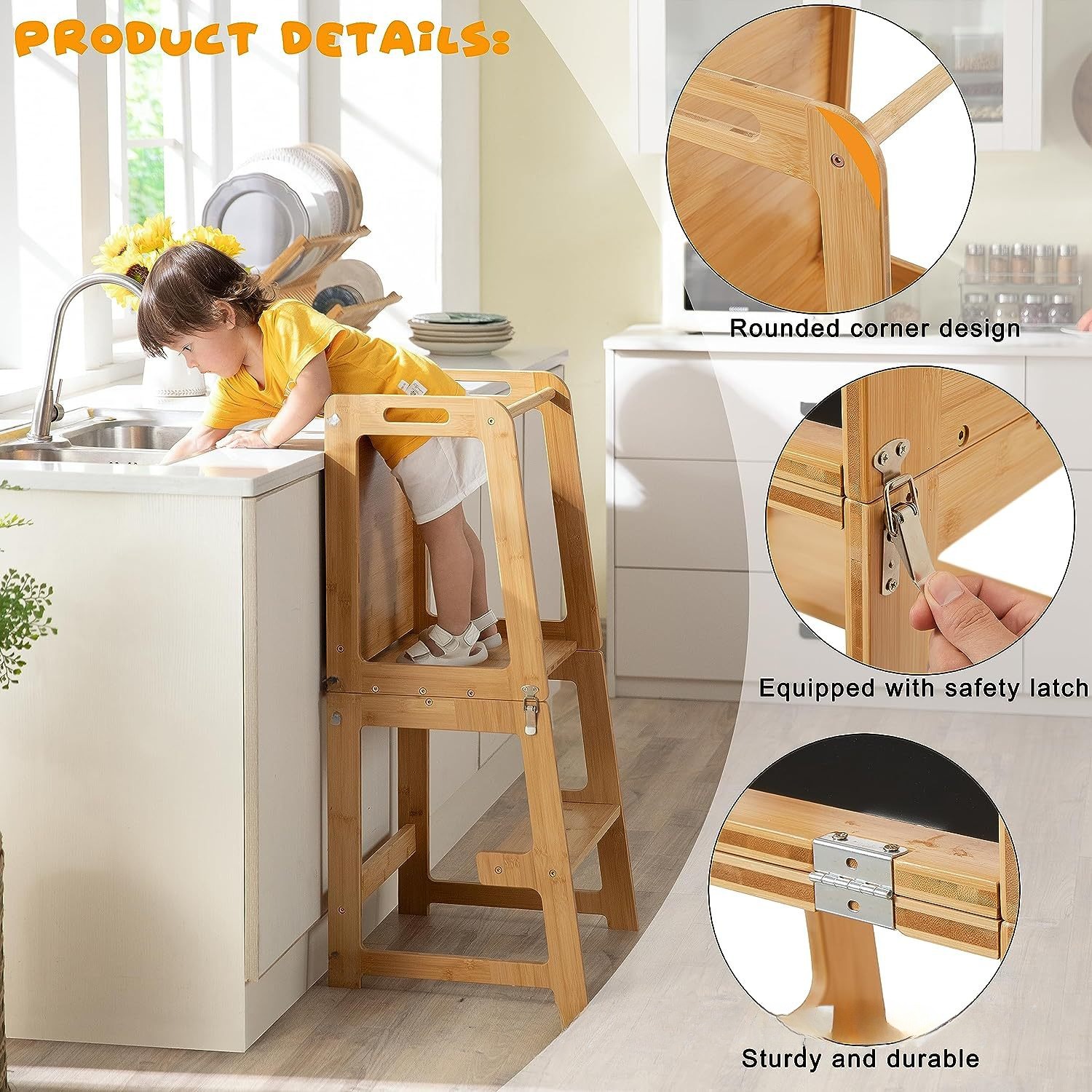 Menara Dapur Lipat untuk Balit - Toddler Learning Tower ulasan dan harga