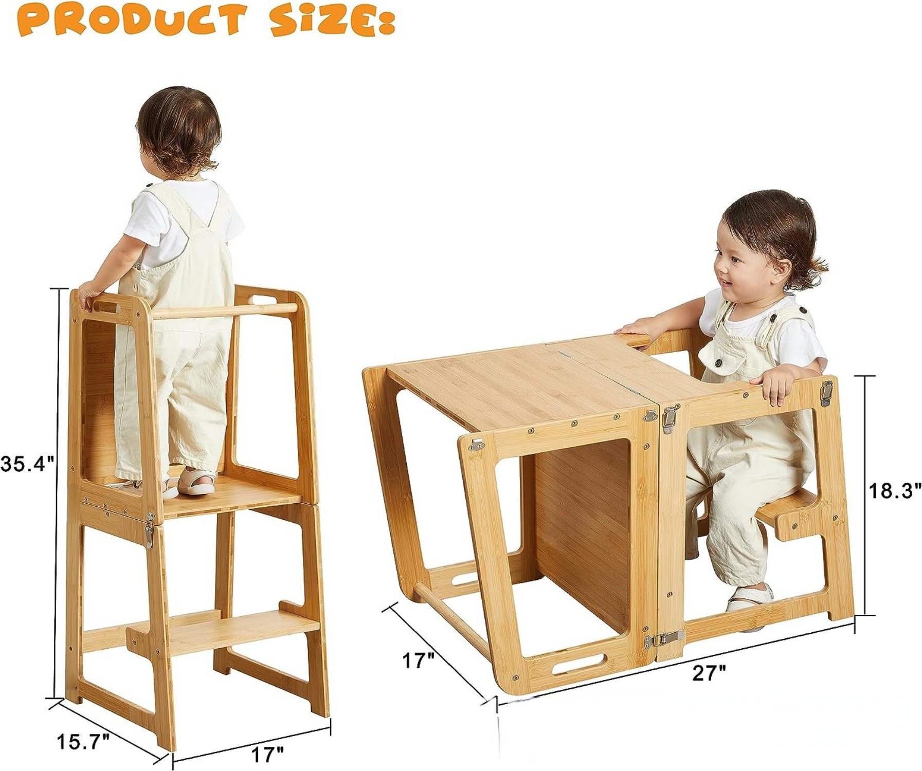 Menara Dapur Lipat untuk Balit - Toddler Learning Tower ulasan dan harga