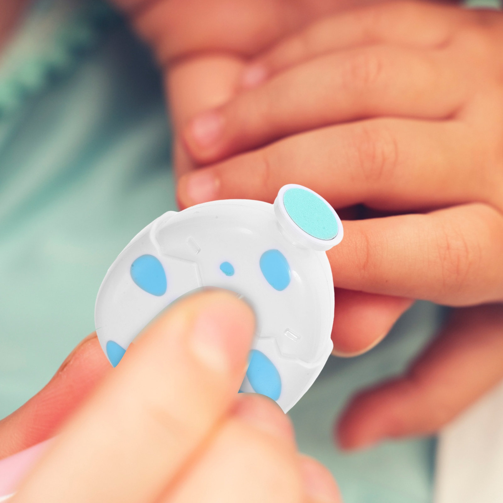 Pemotong Kuku Elektrik Bayi De - Baby Nail Trimmer Electric ulasan dan harga